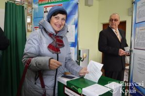Более 50 человек пришли проголосовать в первые полчаса работы участка для голосования № 3 в г. Иваново