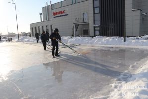 Ледовая площадка для активного отдыха